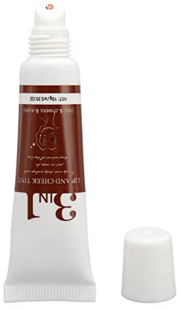 Tinte para Labios y Mejillas, 3 en 1, Tinte para Labios y Mejillas, Maquillaje para Mujeres, Colorete Mate Duradero, Sombra de Ojos, Cosmético Pigmentado de Barro para Mejillas, Labios y Ojos (# 6)