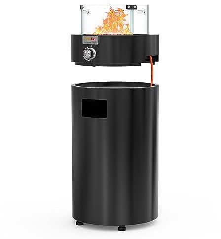 Onlyfire - Braciere rotondo a gas per esterni