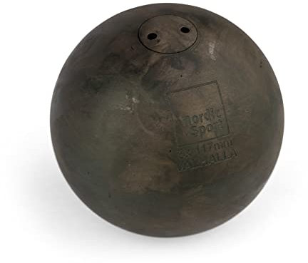 HAEST Nordic Stoßkugel 6 kg - Wettkampfstoßkugel Valhalla 117 mm - Kugelstoßen - Kugel Leichtathletik