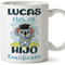 MUGFFINS Tazas Personalizadas para HIJO - En Español - Koalificados Personalizados - 11 oz / 330 ml - Regalo personalizable original y divertido