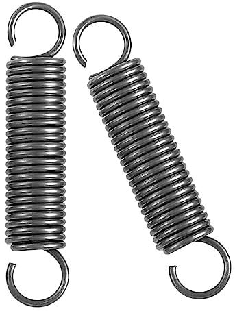 eROOSY 2 PCS Dual Hook Tension Spring, 65Mn Spring Steel, 2.5 * 20 * 100mm
