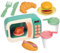 TOYANDONA 1 Jeu Micro-Ondes pour Enfants Jouets Miniforce Décorations De Salle De Bain Jouets Miniatures Plastique De Bébé Appareils Électroménagers Four Micro-
