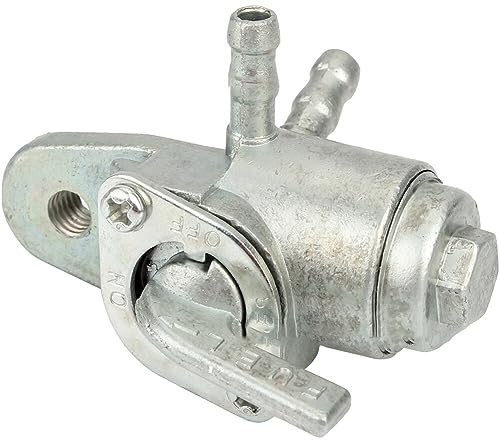 ihreesy Robinet D'essence 3 Voies,Commutateur de Vanne de Carburant à 3 Voies Robinet de Réservoir d'Essence Commutateur D'essence Commutateur D'essence de Robinet D'essence de Gaz de Carburant