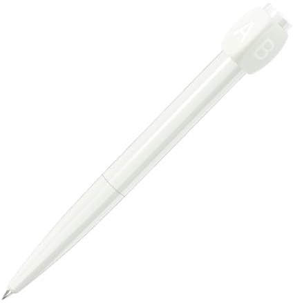 osiuujkw Quiet Rotation Neutral Pen For Distraction-Free Writing Write Smoothly ABS Rotary Neutral Pen Answer Pen Rotary Pen, white