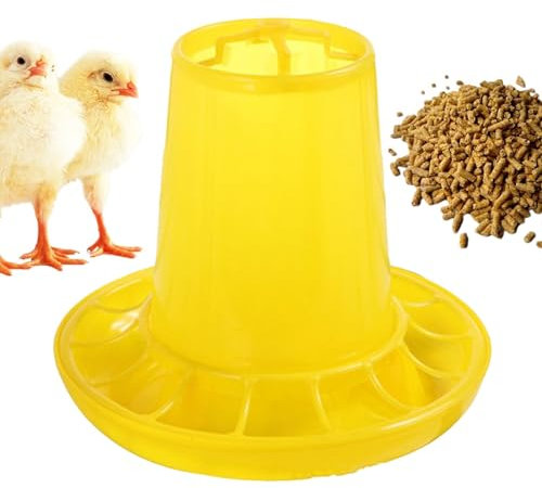Küken-Futterstation - Zubehör für Hühnerstall, Wachtel-Futterstation | Futtereimerbedarf für Geflügelküken für Wachstum und Entwicklung, Futterausrüstung für