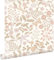 ESTAhome Tapete Blumen und Vögel Weiß, Beige und Hellrosa 0.53 x 10.05 m