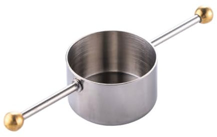 TOPBATHY Jigger ,Drinks Measures for Spirits Measure ,Stainless Steel Wine Drinks Bartending Measuring Cup Cocktail 1.05 Ounce Cup Whiskey Jigger for Home Bar