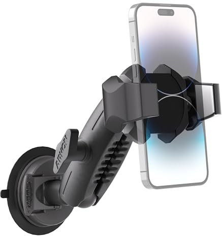 ARKON Mounts SkyHold Support de fixation de tablette pour avions | Ajustement universel pour tablette | Pince en C solide | Conçu pour l'aviation | Compatible avec iPad, Galaxy, Google et plus encore