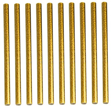 Tofficu 100pcs Hot Melt Glue Sticks for DIY Wood Plastic Electronics Safe Strong Adhesive Sticks