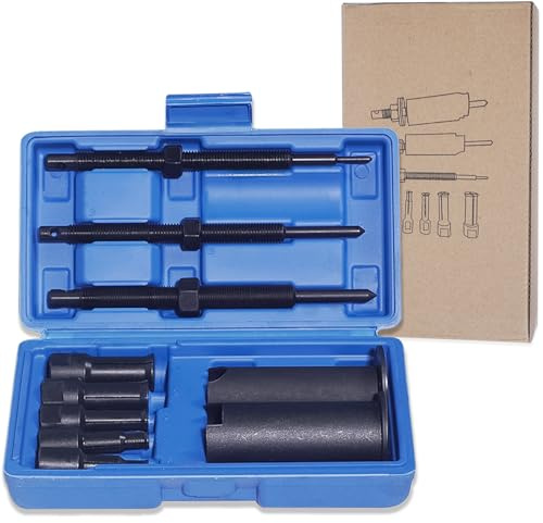 RIODEMBO 9-23mm Motorrad Innen Lagerabzieher, Innenlager Abzieher Set für den Ausbau von Motorrad-Fahrrad-Maschinen-Innenlagern. (9mm, 11mm, 14mm, 19mm, 23mm)
