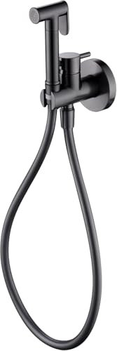 GAYLON IMEX - Grifo bidet empotrado, monomando de wc bidet - Imex Serie Munich - RDM001-NG (Black Gun Metal)