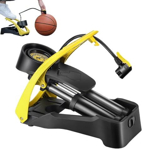 Fußpumpe, Fußluftpumpe,Hochdruckbikebodenpumpe | Multifunktionale Doppelzylinder inblasbare Werkzeuge für Automobile, Motorrad, Boote