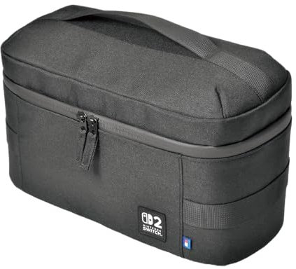 HORI Borsa Compact Carry All (Nera) Borsa da Viaggio per Nintendo Switch 2 – Licenza Ufficiale Nintendo