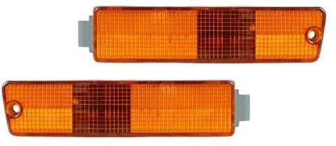 BCGFTSA Auto Nebel Licht Für VW Golf 2 MK2 Jetta MK2 1980-1992 Nebelscheinwerfer Vorne Links/rechts,Front Stoßstange Nebel Licht,C/Yellow.