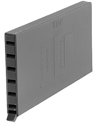 50 x Grey Brick Weep Vents, Ventilation for Cavity Walls & Retaining Garden Walls