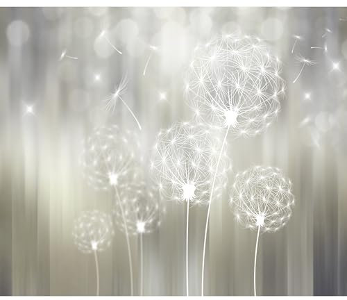 decomonkey Fototapete Pusteblume 350x256 cm XL Tapete Fototapeten Vlies Tapeten Vliestapete Wandtapete moderne Wandbild Wand Schlafzimmer Wohnzimmer Blumen Abstrakt