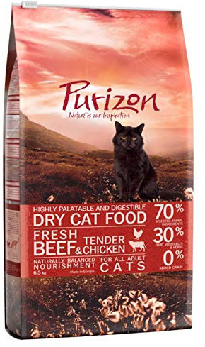 Purizon ausgewachsenes Rindfleisch und Huhn, 6,5 kg