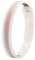Power Ionics Balance Armband für Herren/Damen, Silikon Armband in Transparent/Rosa, 24 cm, 5 Löcher, 13-23 cm Handgelenk