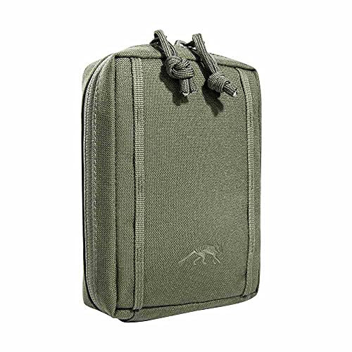 Tasmanian Tiger TT Tac Pouch 1.1 Rucksack Zusatz-Tasche Molle-System kompatibel, Zubehör-Tasche für EDC, Werkzeug oder kleine Erste Hilfe Sets; 15 x 10 x 4 cm, Olive