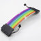 24Pin ATX Motherboard RGB Extension Power Supply Cable for PC Case DIY Computer Cord Custom Build Gaming Case Modding