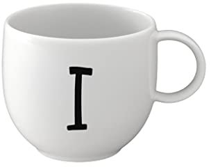 like. by Villeroy & Boch - Letters Mug I, 380ml, Premium Porcelain, White