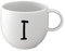 like. by Villeroy & Boch - Letters Mug I, 380ml, Premium Porcelain, White