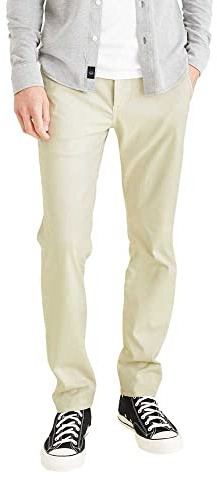 Dockers Herren Smart Supreme Flex Skinny Jeans, Gray Breeze, 38W / 32L EU
