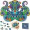 The Puzzled Tree Holzpuzzle Erwachsene XL (Oktopus, 325 Teile) - Wooden Holz Puzzle mit Tiermotiven anspruchsvoll - Fördert Kreativität & Entspannung - Trefl Wood Jigsaw