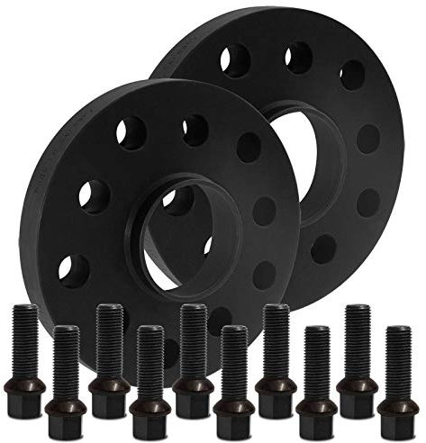 BlackLine Spurverbreiterung 20mm (10mm) mit Schrauben schwarz 5x112 57,1mm - 12118W-106_M1415KU38Q