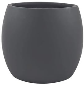 Casaflora Pflanzkübel Rondo, anthrazit 52x45