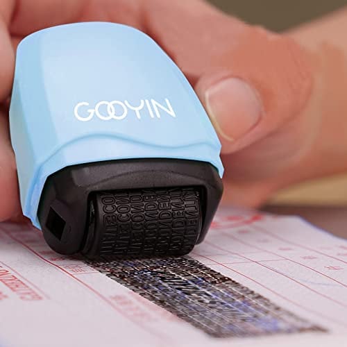 Xiaoxin Data Defender Identity Theft Protection Roller Stamp Wide Kit, Confidential Roller Stamp, Address Blocker Security, Anti Theft and Privacy Safety