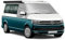 Soekodu Cubierta del Parabrisas Compatible con VW T5, Parasol de Ventana Delantera, 100% Opaco, Bloquea Los Rayos UV, Protector de Parabrisas Delantera Resistente Intemperie, para T5 Plata