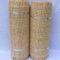 Ratan Rollo Mimbre Hoja de Tela de Bastón Natural, Rollo de Hoja Malla Pretejida de Caña, Material de Enlatado para Sillas, Cincha de Mimbre de Tejido Abierto para Proyectos de Confección ( Size : 65x