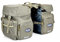 ZIMONDA Fahrradtasche für Gepäckträger, Gepäcktaschen Für Bike, Ebike Taschen,Wasserdicht, Hohes Volumen，Aufrollbar, Satteltasche, Grau