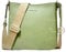 Michael Kors Kleine Umhängetasche aus Leder, Light Sage