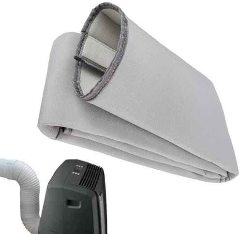 Diameter Exhaust Pipes Heat Insulation Protection Portable Air Conditioner Hose Wrap Pipe Wrap Insulated Ac Hose Sleeve for Mobile Air Conditioning Appliances