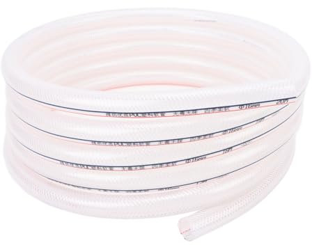 KIMISS Hochwertiger 5-Meter-Wasserschlauch für Wohnmobile: Hochwertiger, Robuster Kunststoff-Trinkwasser-Füllschlauch, Geeignet für Autos, Yachten Usw