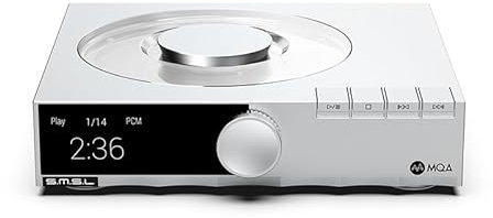 SMSL PL200T CD Player MQA-CD Transport Clock Input Output P.A.S.S. System Optical Coaxial AES I2S Output