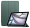 YLK Coque pour iPad Air 11 Pouces (M3) 2025/(M2) 2024, Air 5 2022/4 2020 10.9 Pouces, Étui de Protection Chute, Anti-Chocs, Rabat Magnétique Stable, Protection Intégrale (Vert Foncé)
