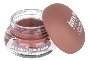 Barry M Lip and Cheek Cloud Blur Multi Use Scented Cream Blush for Lips and Cheeks Blendable Colour Lightweight Creamy Formula Natural Finish Makeup - Vanilla Fudge