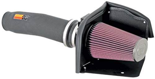 K&N 57-3011 Waschbarer und wiederverwendbarer KFZ Hochleistungsluftfiltersystem | kompatibel mit Chevrolet Impala SS, Caprice 5.7 1994-1996 (57-3011)