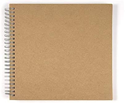 RAYHER HOBBY Rayher Notizbuch, Hochformat, DIN A5, 60 Blatt, 100 g/m2, 8160100, Kraftpapier