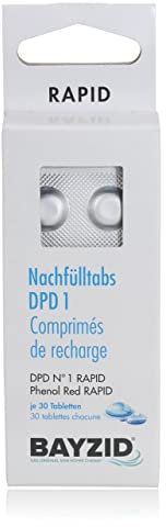 Höfer Chemie 2 x 30 Nachfülltabletten für DPD Testkoffer - enthält Phenolred und DPD 1