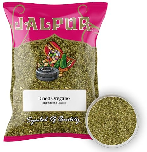 Jalpur Oregano 100g – Premium Quality Dried Herb for Pizza, Pasta, Salads & Sauces | Aromatic Italian Seasoning | Rich in Antioxidants | Supports Digestion, Heart Health & Immunity