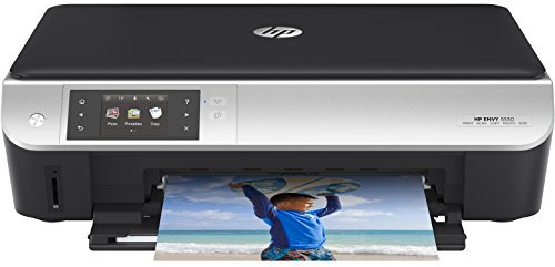 HP ENVY 5532 4800 x 1200DPI Tintenstrahl A4 8.8Seiten pro Minute WLAN - Multifunktionsgeräte (Tintenstrahl, 4800 x 1200 DPI, 30 Blätter, A4, Direkter Druck, Schwarz, Silber)