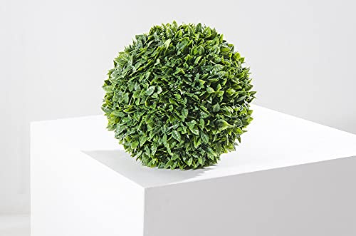 VERDELOOK Sempreverde® Greenball Camargue 30x30 cm, decorazioni arredo giardino pvc