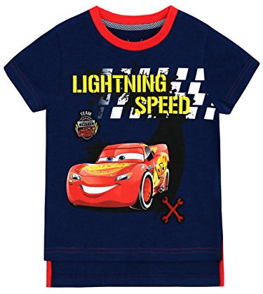 Disney Jungen Cars Lightning McQueen T-Shirt 116