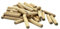 100 Stück 3/8 Zoll x 5,1 cm Holzdübelstifte Holzdofengetrocknet geriffelt und abgeschrägt aus Hartholz