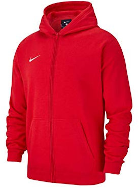 Nike Kinder Y Hoodie Fz Flc Tm Club19 Kapuzenjacke , Rot(university red/White) , M