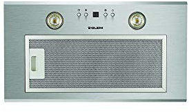 Glem unità filtrante 52cm 68db 500m3 / h acciaio inox ghf545ix